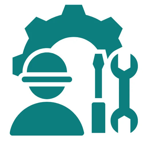 Maintenance and support icon
