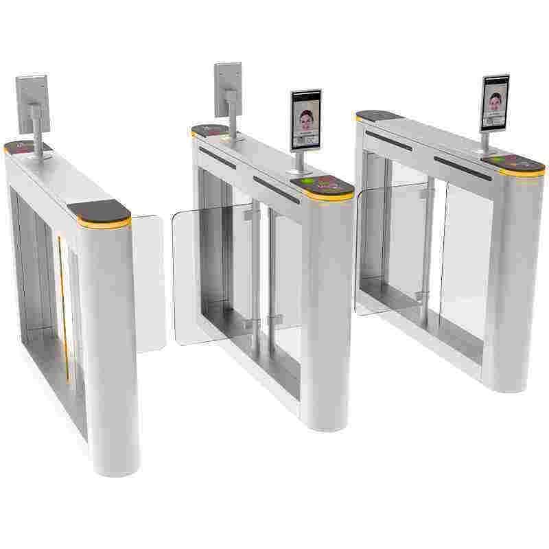 Smart turnstile system securing data center entry points
